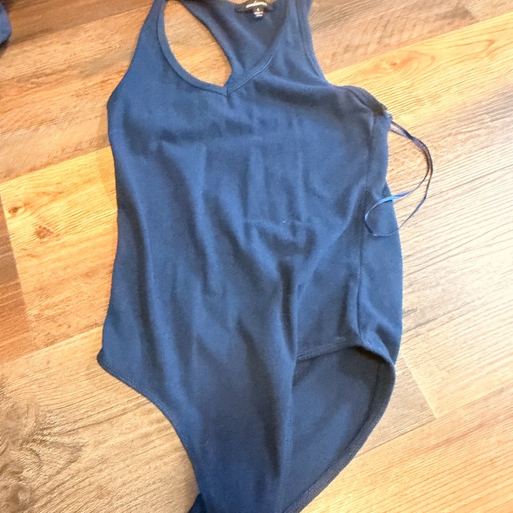 Navy blue bodysuit